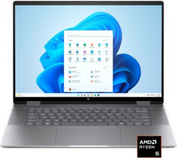 HP - Envy 2-in-1 16" 2K Touch-Screen Laptop - AMD Ryzen 5 - 8GB Memory - 512GB SSD - Meteor Silver