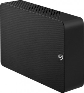 Seagate - Expansion 26TB External USB 3.0 Desktop Hard Drive with Rescue Data Recovery Services - Black