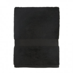 Mainstays 100% Cotton Bath Towel, Super Soft and Highly Absorbent Basic Solid Premium Bath Towel for Bathroom, Hotels, Spa and Gym – Black