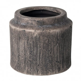 Better Homes & Gardens Pottery 6" Alexander Ceramic Planter, Brown