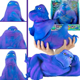 ORB Toys, Monkee Stretchy Figurine for Kids, Blue, Novelty & Gag Toys for Children Ages 3+