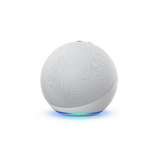 Amazon Echo (newest model), Alexa speaker with premium sound, Ideal for large bedrooms, living rooms and kitchens, Glacier White