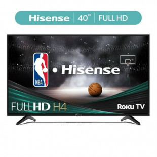 Hisense 40-Inch Class H4 Series FHD Roku Smart TV (40H4030F1) - 1080P Full HD LCD Screen, LED TV, DTS TruSurround Sound, Motion Rate 120, Gaming Mode