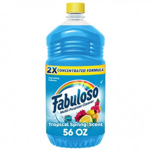 Fabuloso Multi-Purpose Cleaner & Floor Cleaner 2x Concentrated, Tropical Spring - 56 fl oz