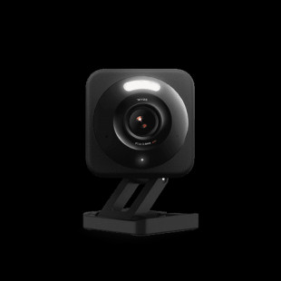 WYZE Cam v4, 2K HD Wi-Fi Smart Home Security Camera, Indoor/Outdoor, Pet/Baby Monitor, Motion Activated Spotlight/Siren, Enhanced Color Night Vision, 2-Way Audio, Wired, Black