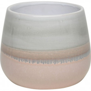 Better Homes & Gardens 6 Inch Ceramic Emily Planter Pink