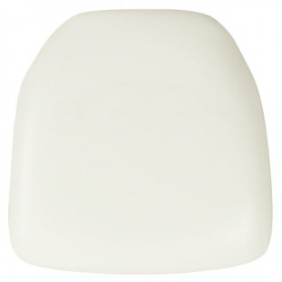 Flash Furniture Louise Hard White Vinyl Chiavari Chair Cushion