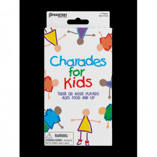 Pressman Charades for Kids Travel Version