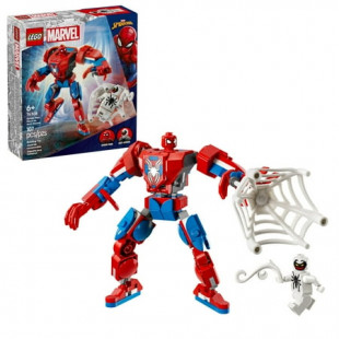 LEGO Marvel Spider-Man Mech vs. Anti-Venom Building Toy Set - Spider-Man Toy for Kids, Boys and Girls, Ages 6+ - Buildable Action Figure - Superhero Gift for Birthday - 76308