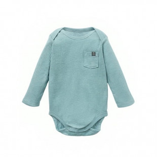 Modern Moments by Gerber Baby Neutral Organic Long Sleeve Bodysuit, 0/3 Months - 24 Months