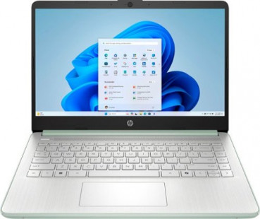HP - 14" Laptop - Intel Processor N150 - 4GB Memory - 128GB UFS - Willow Green