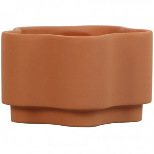 Mainstays 5in Gemeni Terra Planter, Terracotta