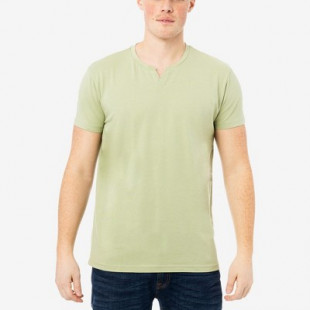 X RAY Men's V Notch Neck Short Sleeve t shirts,new tshirt in DUSTY MINT Size X Large