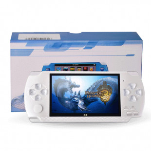Over 9999 Free Games Electronic Games For Kids ages 8+ Gameboy，White/8 GB/4.3 inch Screen