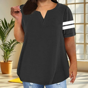 Xdegoge Plus Size Tops Womens Clothes Short Sleeve V Neck T Shirts Summer Trendy Loose Fit Tees Dressy Casual Blouses Oversized Tunic Tops Ropa Mujer Ofertas En Walmart Purchase History