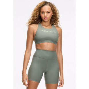 Peloton Women's Cadent V-Back Bra, Castor Gray, M