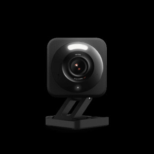 WYZE Cam v4, 2K HD Wi-Fi Smart Home Security Camera, Indoor/Outdoor, Pet/Baby Monitor, Motion Activated Spotlight/Siren, Enhanced Color Night Vision, 2-Way Audio, Wired, Black