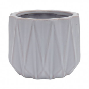Better Homes & Gardens Pottery 5" Devi Round Ceramic Planter, White