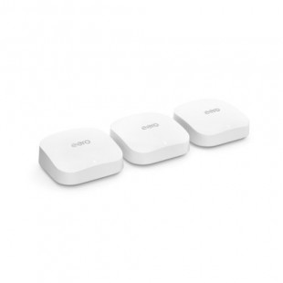 eero - Pro 6E Tri-band Mesh Wi-Fi 6E System (3-pack) - White