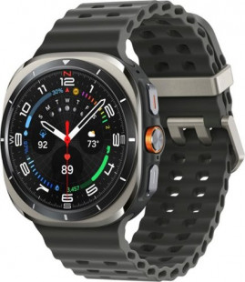 Samsung - Galaxy Watch Ultra Titanium Smartwatch 47mm LTE - Titanium Silver - (2024)