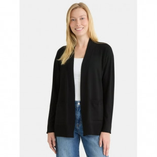 Time and Tru Women's Open Front Cardigan Sweater, Lightweight, Sizes XS-XXXL