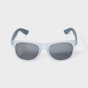 Toddler Boys' Shark Sunglasses - Cat & Jack™ Gray: Surfer Shade, Lightning Pattern, UV Protection, Recycled Plastic Frame