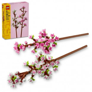 LEGO Cherry Blossom Building Toy – Artificial Floral Decor for Home & Display (40725)