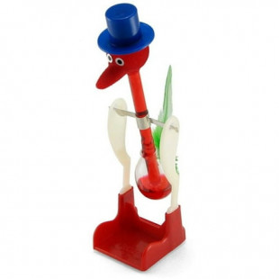 Glass Drinking Bird WG364 Perpetual Motion Novelty Toy and Gift