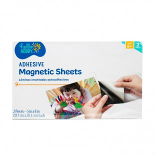 Hello Hobby Adhesive Magnetic Sheets – Create Custom Magnets for Kids & Crafts