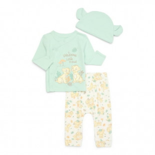 Disney Baby Wishes + Dreams Character Baby Take Me Home Set 3-Piece Preemie-9 Months