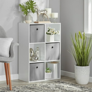 Mainstays 6-Cube Storage Organizer, White – Versatile Storage Solution