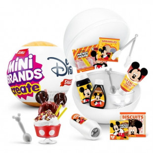 Mini Brands Create Disney Snacks S1 (Assorted) Collectible Blind Novelty and Gag Toy
