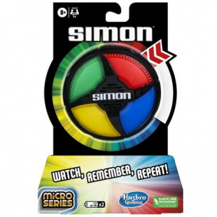 Simon Micro Series Electronic Game for 1+ Players - Compact Classic Gameplay