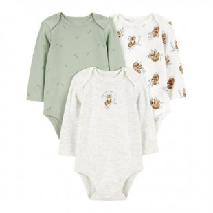 Carter’s Child of Mine Baby Unisex Bodysuits 3-Piece Set – Preemie to 18 Months