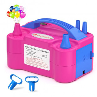 IDAODAN Electric Balloon Pump – Portable Dual Nozzle Balloon Inflator 110V 600W