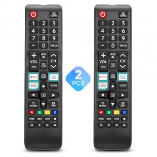 Pack of 2 Universal Samsung TV Remote Control Replacement for Samsung Smart Frame QLED LED 7 Series TVs