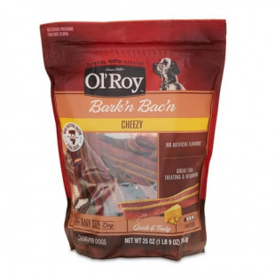 Ol’ Roy Bark’n Bac’n Cheezy Dog Treats – 25oz Bag