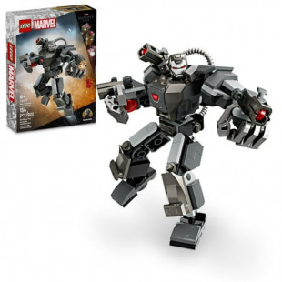 LEGO Marvel War Machine Mech Armor Buildable Action Figure Toy with 3 Stud Shooters