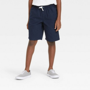 Boys’ Playwear ‘At the Knee’ Pull-On Shorts – Cat & Jack™ Navy L