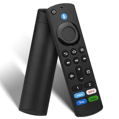 Replacement Voice Remote for Fire Smart TVs Stick 4K, TVs Stick(2nd/3rd Gen), Lite, TV Cube(1st/2nd/3rd Gen), for Insignia/Pioneer/3rd Gen Smart TV