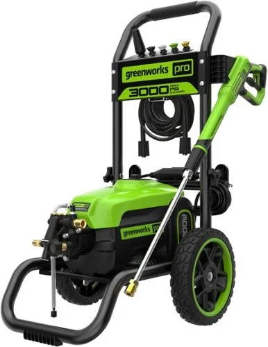 Greenworks 3000 PSI Electric Pressure Washer - Green