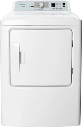 Insignia™ 6.7 Cu. Ft. Electric Dryer with Sensor Dry and My Cycle Memory - White