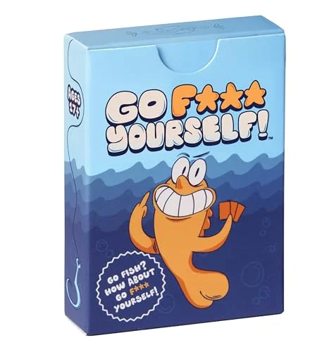 Go F Yourself! – The Grown Up Go Fish Card Game | 52 Cards, 13 Unique Pairs