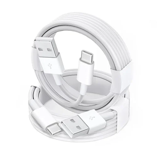 2 Pack USB-A to USB-C Car Carplay Cable for iPhone 17 Series, iPad Series