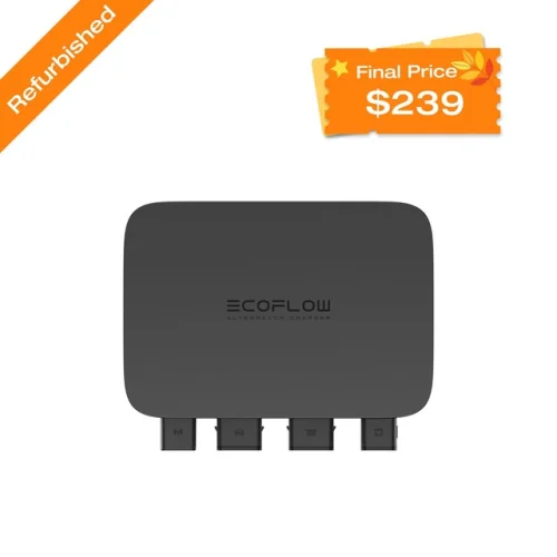 EcoFlow 800W Car Alternator Charger 3-in-1 Fast DC Charger Certified Refurbished