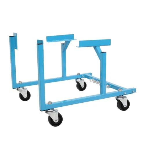 New 1000lb Auto Engine Cradle Stand Dolly Mover Repair Rebuild w/Wheels