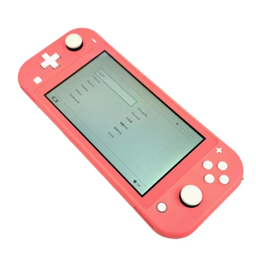 Refurbished Nintendo Switch Lite Coral Pink Console Only Region Free