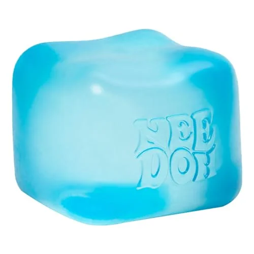 Schylling NeeDoh Nice Cube - Sensory Squeeze Toy with Super Solid Squish - 2.25" Cube