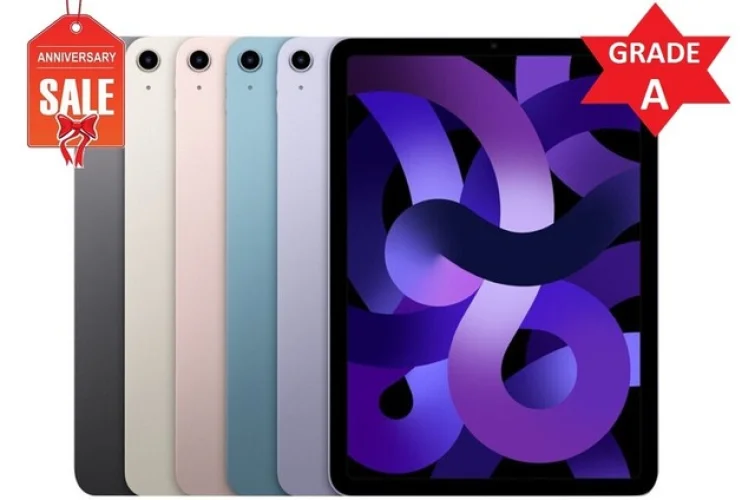 Apple iPad Air 5th Gen 64GB, Wi-Fi + 5G Unlocked - Very Good - 1 YEAR WARRANTY