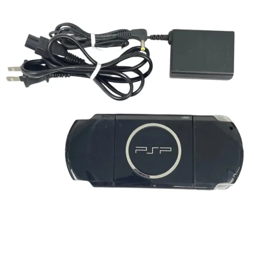Sony PSP-3000 Piano Black Console Region Free Used Good - Free Shipping